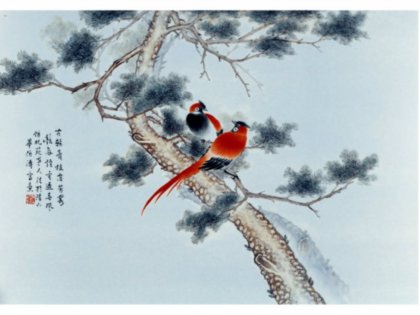 “珠山八友”，瓷畫春影