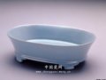 汝窯經典文物<<天青釉無紋水仙盆>>賞析