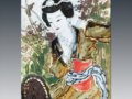 操霞高溫色釉瓷畫藝術欣賞