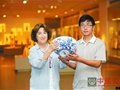 孫立新創作的青花瓷入藏以色列博物館