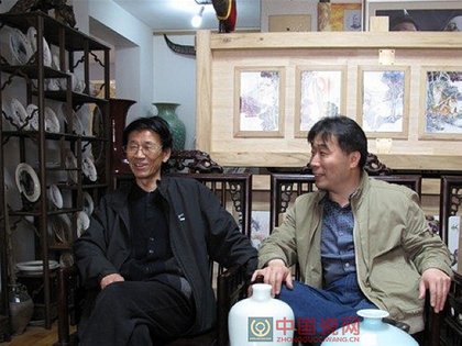 中國工藝美術(shù)大師張明文的詩歌——陶人和魚