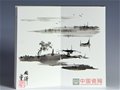 工藝美術大師熊國輝的國畫作品《水鄉》