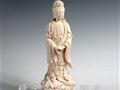 中國工藝美術大師蘇清河作品【14寸立蓮觀音】