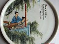 中國工藝美術(shù)大師張明文青年時(shí)代的繪瓷作品