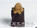 趣味十足的紫砂“茶寵”