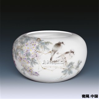 《花鳥水盂》