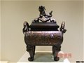 陳巧生銅香爐欣賞（圖）