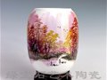 填補(bǔ)景瓷釉上裝飾空白“釉上珍珠彩”