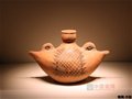 史前酒器：船形彩陶壺