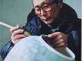 姜灣老街的釉下五彩瓷傳承人——陳揚龍