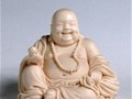 白瓷雕塑4寸彌勒佛  作者：蘇清河