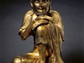 美國克利夫蘭藝術博物館藏鎏金銅作品