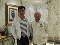 李明大師與央視主持張澤群合影