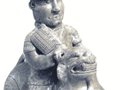 青瓷胡人騎獅：研究晉代文化的重要器物
