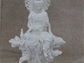 德化陶藝名家張遠景作品《祥云觀音》入藏綠寶石藝術陶瓷館