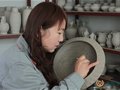 巧如范金、精比琢玉——梁亞萍作品《天青釉刻花摩羯紋筆洗》賞析