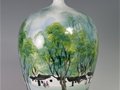 賴德全作品【鄉村疊翠】賞析