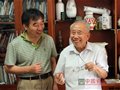 耄耋老人王錫良孩童般的笑容