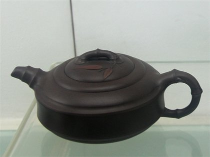 紫砂竹型茗壺賞析