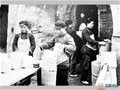 60年代淄博陶瓷生產場景的老照片