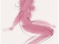 韓美林筆下的人體藝術“春姑娘”