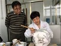 醴陵釉下五彩瓷燒制技藝省級(jí)傳承人陳利
