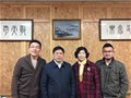 景德鎮陶瓷學院黨委書記郭杰忠走訪看望校友中國工藝美術大師嵇錫貴
