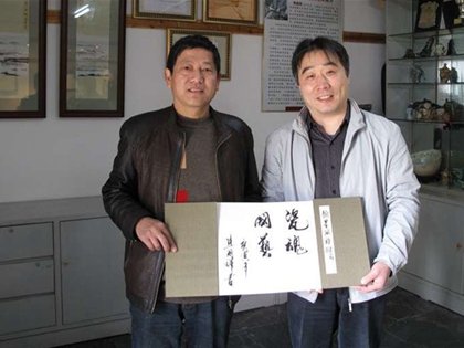 瓷韻墨香——工藝美術大師熊國輝珍珠釉墨彩瓷畫作品欣賞