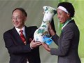 醴陵釉下五彩瓷再次閃耀里約奧運村