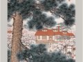 中國(guó)近代畫(huà)家——宋文治松樹(shù)圖欣賞