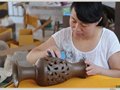 王秋云黑陶作品欣賞