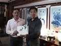 江西省高級工藝美術師傅國勝先生的國畫小品