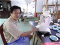 蘇甦教授“醴陵釉下彩”瓷畫作品欣賞