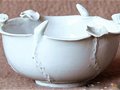 遼代上京窯“白瓷荷蓮?fù)搿爆F(xiàn)身