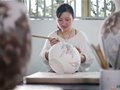 “醴陵媳婦”申彬：希望發揚光大“薄施淡染”技法