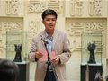 “丁邦?？檀衫L畫文化主題創作展”在博山陶瓷琉璃藝術中心開幕！