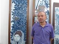 青花釉里紅如花歲月瓷板    作者：漢俑